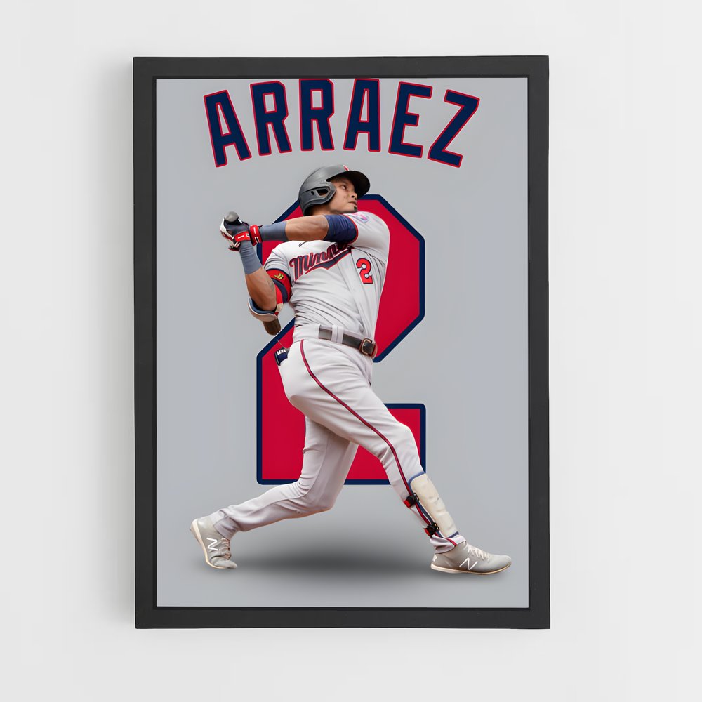 Poster Swing de Luis – affiche Baseball (vue 2)